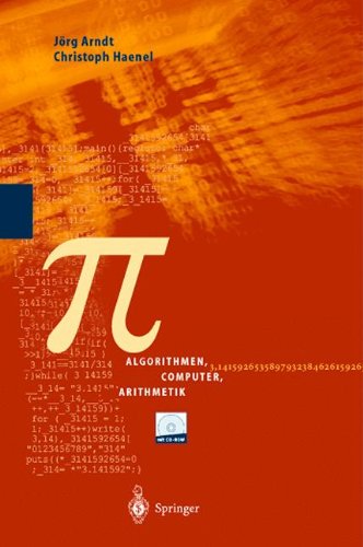 Jörg Arndt Pi, Algorithmen, Computer, Arithmetik