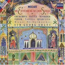 Mozart: Die Entführung aus dem Serail (Gesamtaufnahme). von Gruberova, Battle | CD | Zustand gut