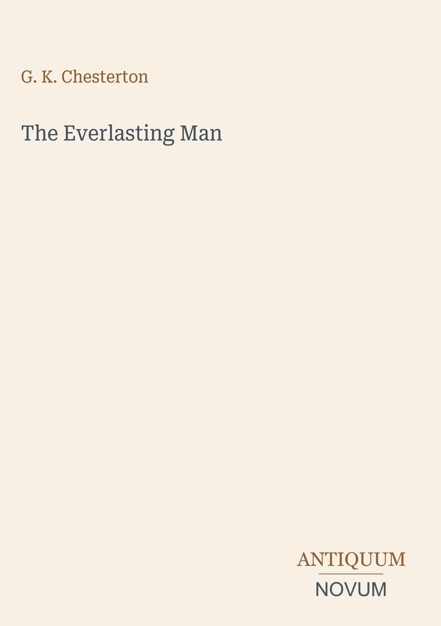 The Everlasting Man