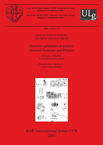 Âge du Fer en Europe / The Iron Age in Europe: Sessions générales et posters / General Sessions and Posters (British Archaeological Reports British Series, Band 1378)