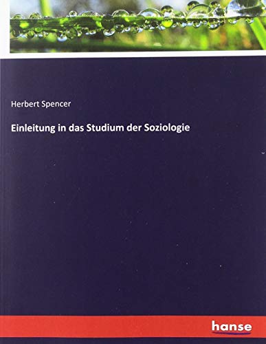 Einleitung in das Studium der Soziologie