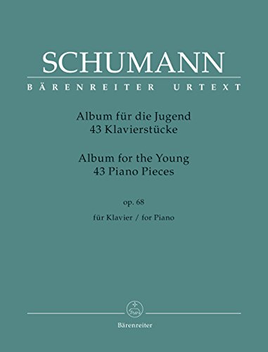 43 Klavierstücke für die Jugend op. 68 -Album für die Jugend-. Spielpartitur, Urtextausgabe
