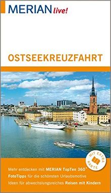 MERIAN live! Reiseführer Ostseekreuzfahrt: Mit Kartenatlas im Buch und Extra-Karte zum Herausnehmen