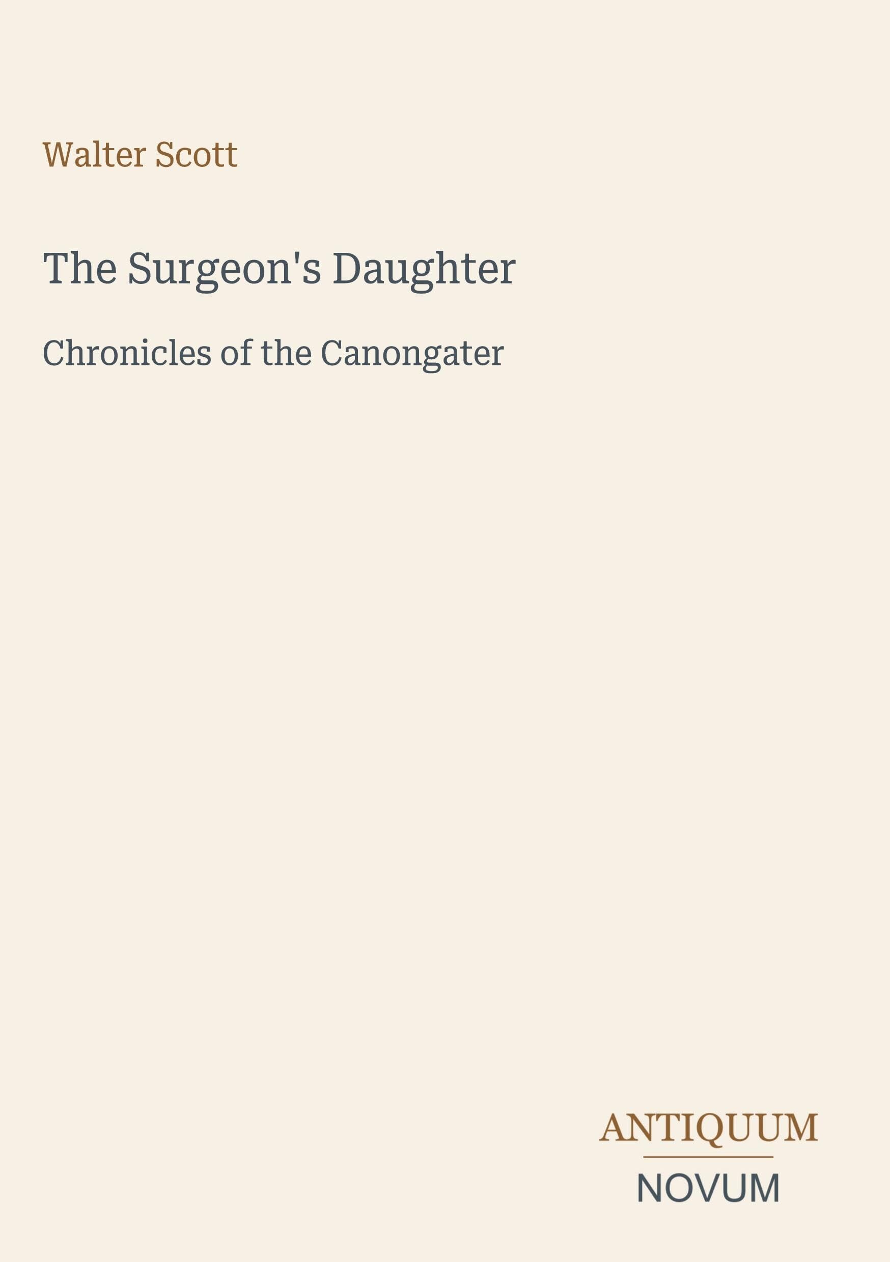The Surgeon's Daughter