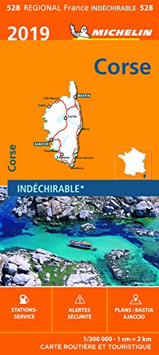 Carte Corse Michelin 2019