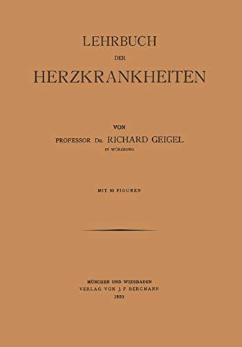 Lehrbuch der Herzkrankheiten