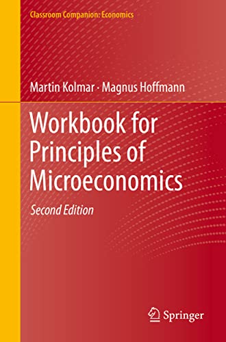 Classroom Companion Economics   Workbook for Principles of Microeconomics - Martin Kolmar Magnus Hoffmann Kartoniert (TB)