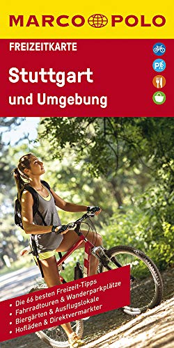 MARCO POLO Freizeitkarte Deutschland Blatt 39 Stuttgart und Umgebung: 1:100 000