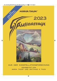 Aussaattage 2023 Maria Thun: Aus der Konstellationsforschung