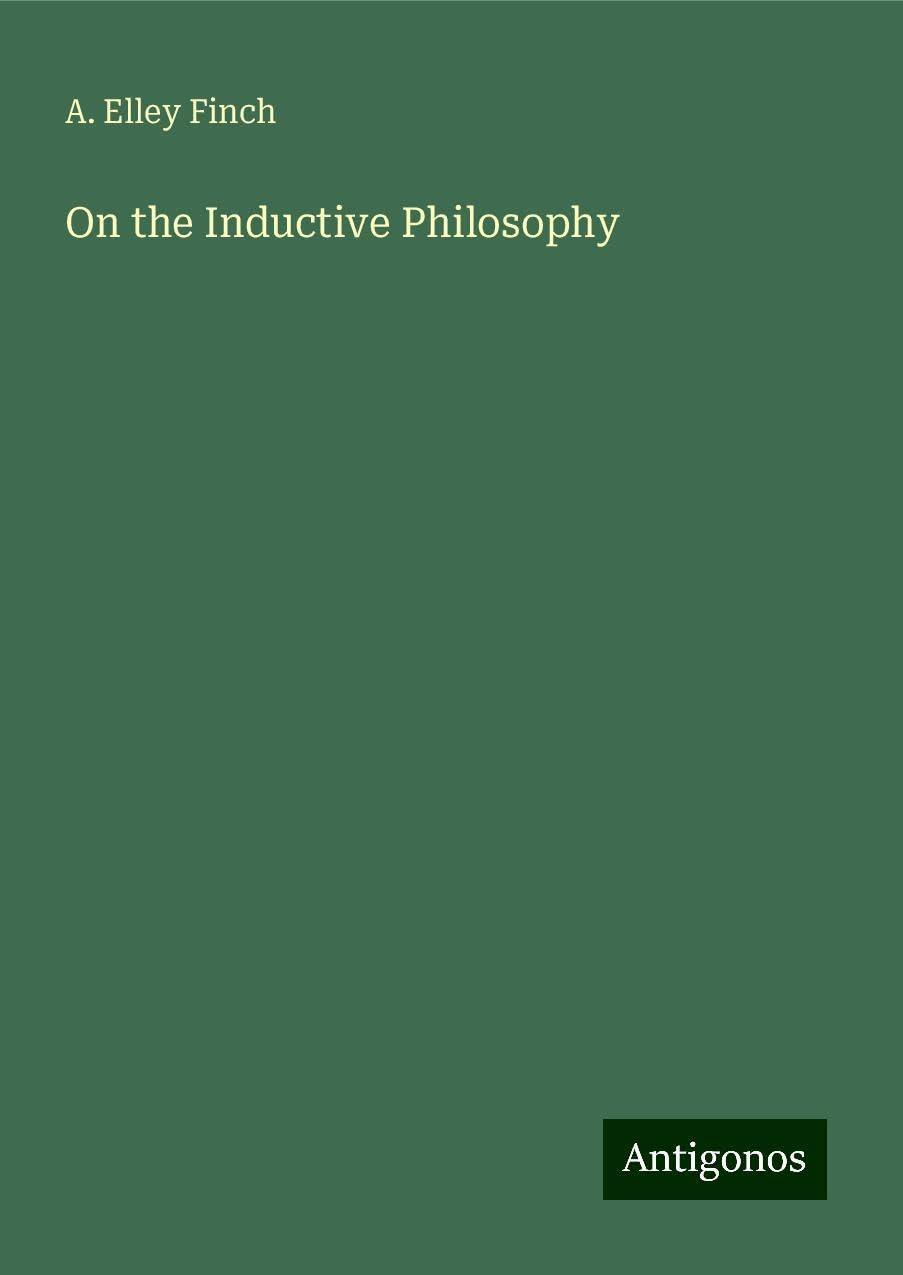 On the Inductive Philosophy