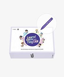 Learn! KOREAN With TinyTAN | 2-Book-Set | With Motipen | Korean 