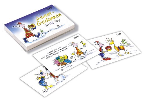 Adventskalender - Oups Kärtchenbox Adventgedanken