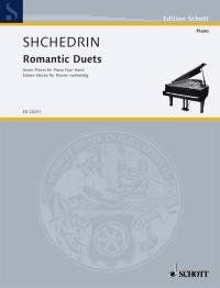 Romantic Duets: Sieben Stücke für Klavier zu vier Händen. Klavier 4-händig. (Edition Schott)