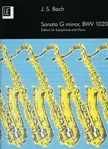 Sonata g-Moll BWV 1020 für Altsaxophon und Klavier