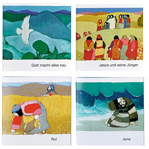 Was uns die Bibel erzählt - Paket AT/NT: Gott macht alles neu / Jesus und seine Jünger / Rut / Jona. Bilderbuch (Was uns die Bibel erzählt. Kleine Serie)