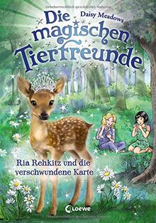 Die magischen Tierfreunde 16 - Ria Rehkitz und die verschwundene Karte: Erstleserbuch für Mädchen ab 7 Jahre