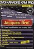 DVD Karaoké KPM Pro Vol. 18 ''Jacques Brel''