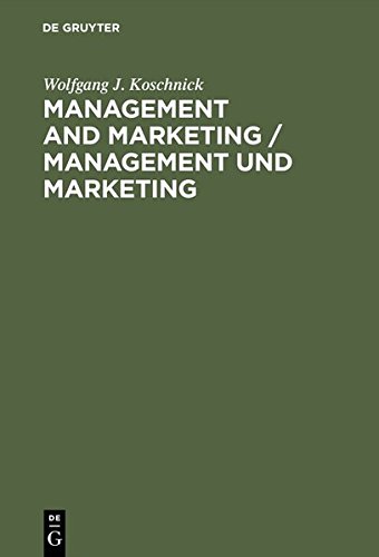 Management und Marketing: Encyclopedic Dictionary