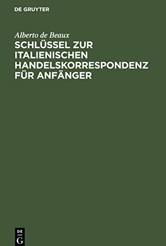 Schlüssel zur italienischen Handelskorrespondenz für Anfänger