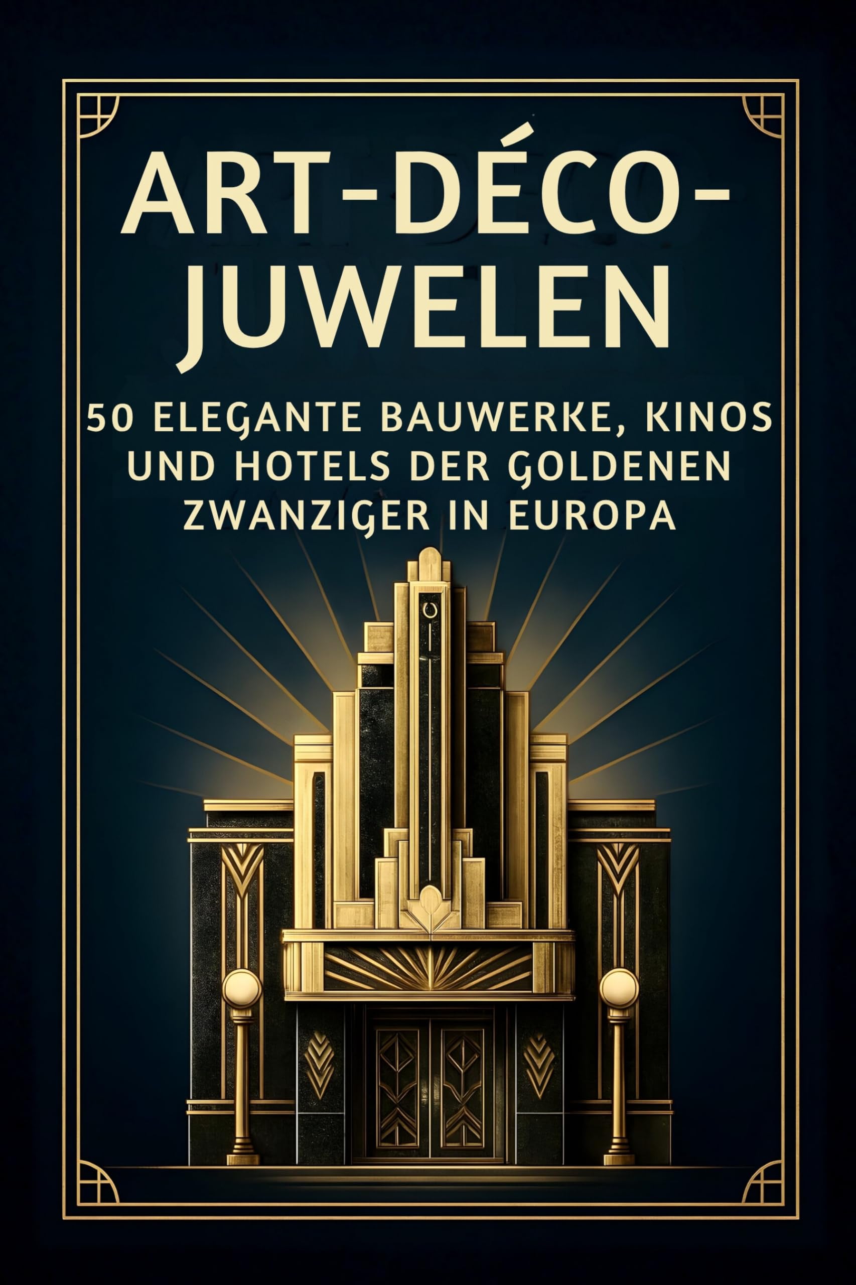 Art-Déco-Juwelen: 50 elegante Bauwerke, Kinos und Hotels der Goldenen Zwanziger in Europa