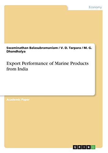 Export Performance of Marine Products from India