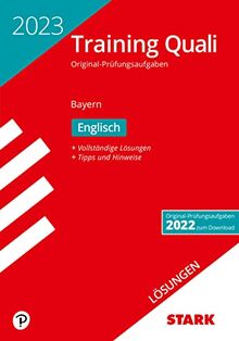 STARK Lösungen zu Training Abschlussprüfung Quali Mittelschule 2023 - Englisch 9. Klasse - Bayern