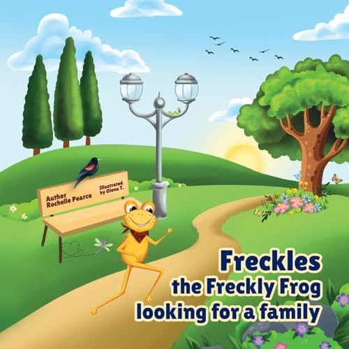 Freckles the Freckly Frog Looking for a Family
