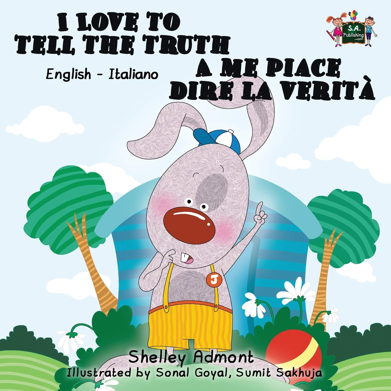 Shelley Admont I Love To Tell The Truth A Me Piace Dire La Verita (English Italian Bilingual Books), Italian Children's Books, Italian Kids Books, English Italian