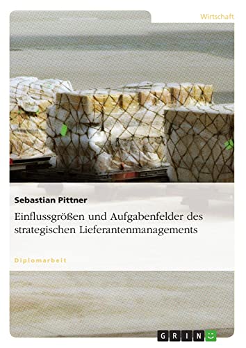 Einflussgrößen und Aufgabenfelder des strategischen Lieferantenmanagements: Diplomarbeit