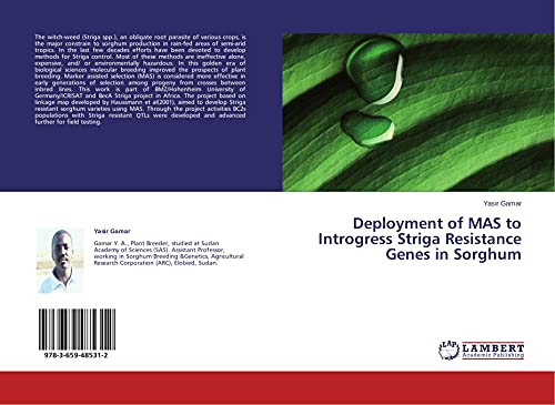 Deployment of MAS to Introgress Striga Resistance Genes in Sorghum
