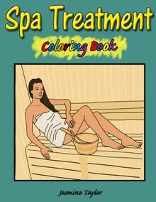 Spa Treatment Coloring Book