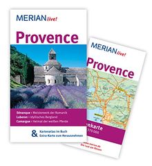 Provence: MERIAN live! - Mit Kartenatlas im Buch und Extra-Karte zum Herausnehmen