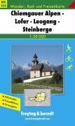 Freytag Berndt Wanderkarten, WK 104, Chiemgauer Alpen, Lofer, Leogang, Steinberge, GPS, UTM - Maßstab 1:50 000: Wander-, Rad- und Freizeitkarte. GPS-Punkte. Ortsregister