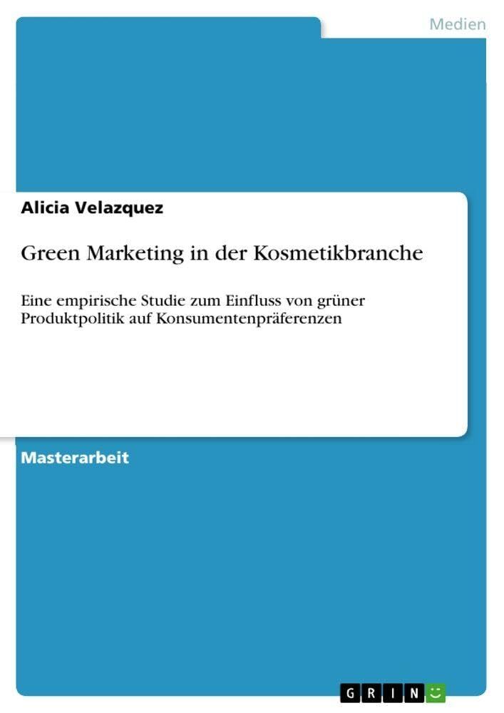 Green Marketing in der Kosmetikbranche