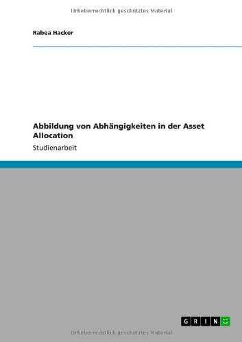 Abbildung von Abhängigkeiten in der Asset Allocation