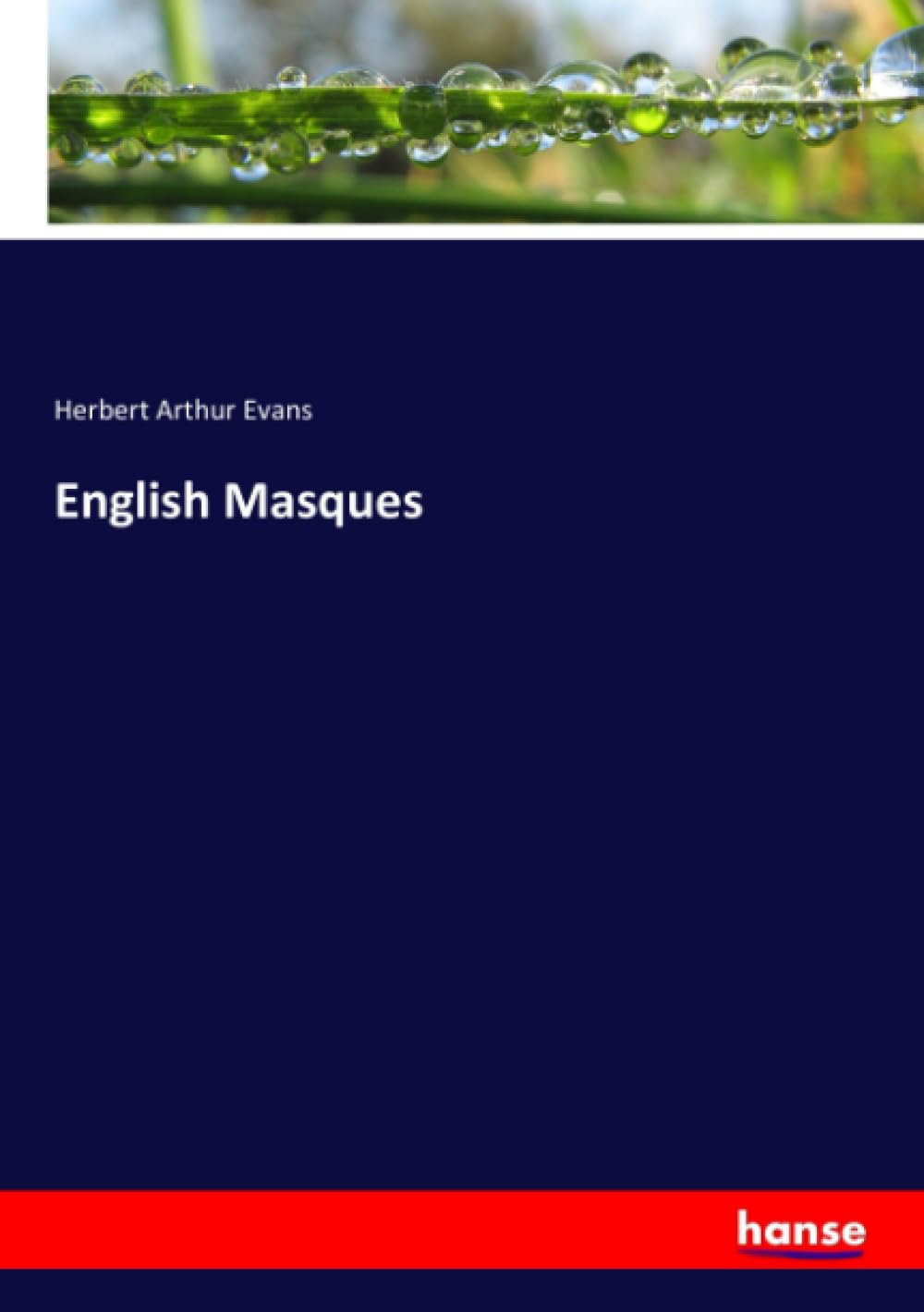 English Masques: DE
