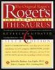 Roget's International Thesaurus, 6e, Thumb Indexed (Roget's International Thesaurus Indexed)