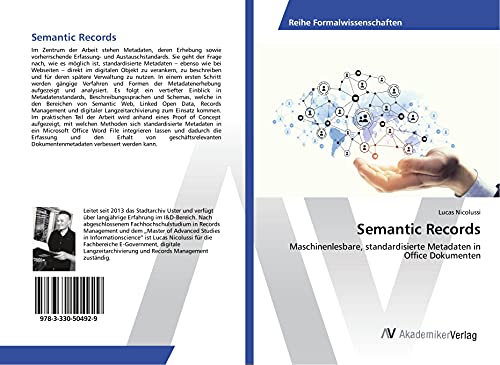 Semantic Records: Maschinenlesbare, standardisierte Metadaten in Office Dokumenten