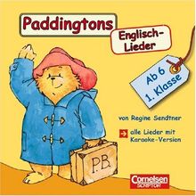 Englisch lernen mit Paddington: 1. Schuljahr, ab 6 Jahre - Paddingtons Englisch-Lieder: CD mit Karaoke-Version zum Mitsingen. Mit Begleitheft von Sendtner, Regine | Buch | Zustand gut
