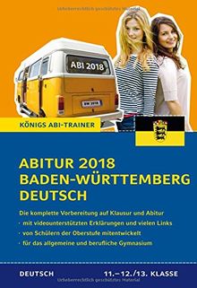 Abitur Baden Württemberg 2018 Deutsch Die Komplette - 