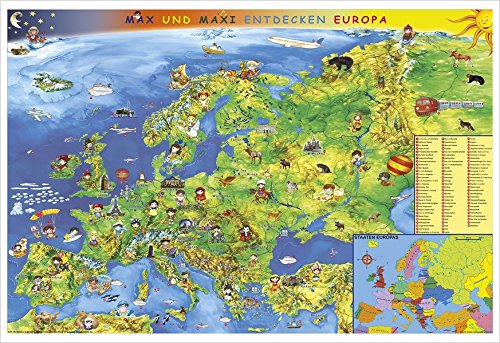 Kindereuropakarte