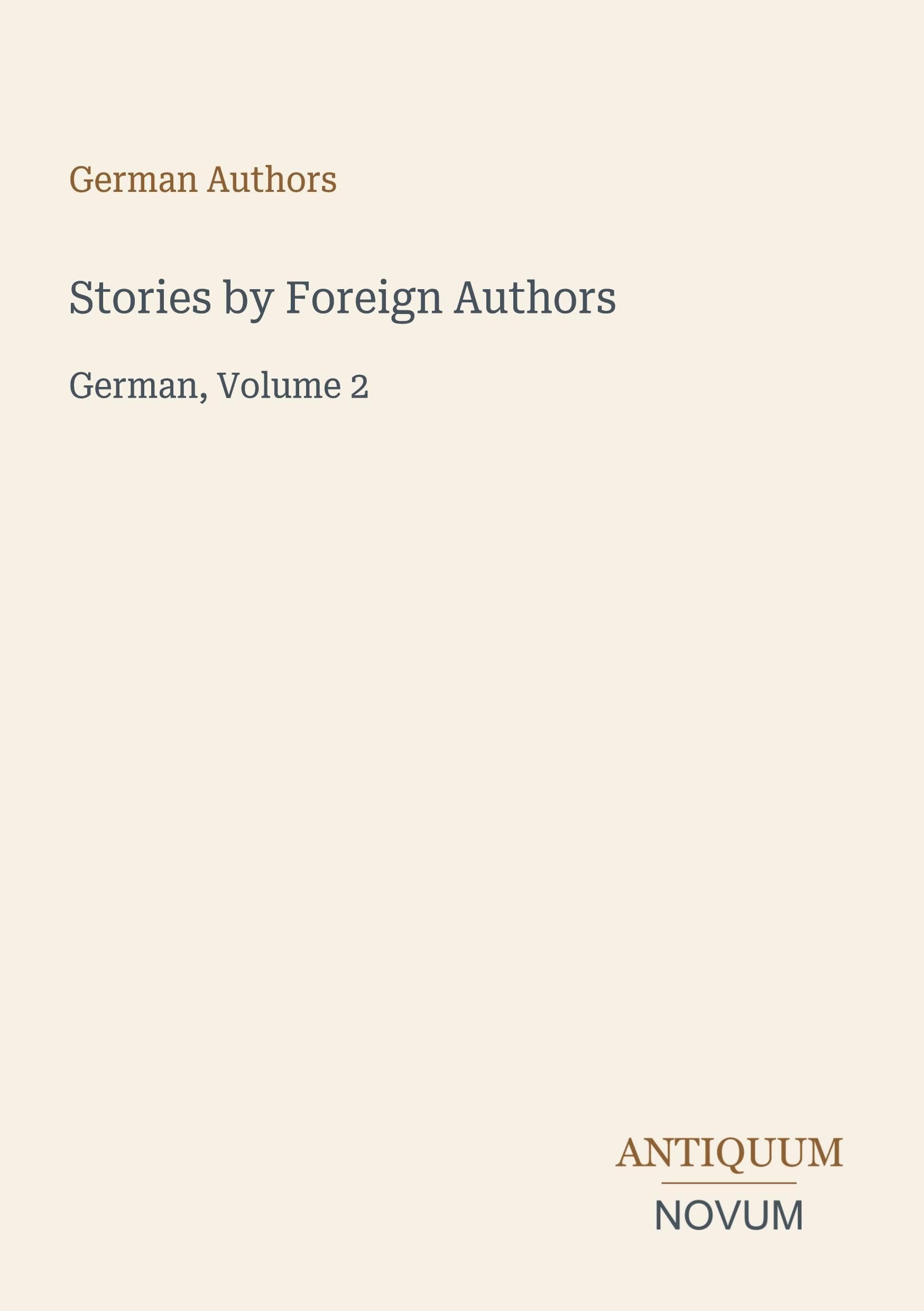 Stories by Foreign Authors