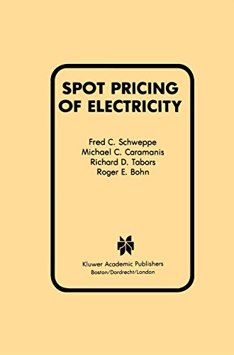 Spot Pricing of Electricity (Power Electronics and Power Systems)