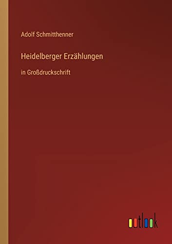 Heidelberger Erzählungen: in Großdruckschrift