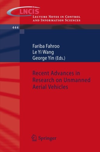 Recent Advances in Research on Unmanned Aerial Vehicles (Lecture Notes in Control and Information Sciences)