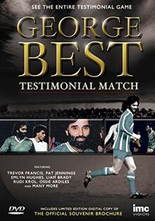 George Best Testimonial Match + Digital Copy of the Original Souvenir Brochure