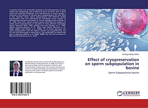 Effect of cryopreservation on sperm subpopulation in bovine: Sperm Subpopulation bovine