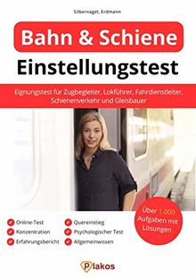 Einstellungstest Bahn und Schienenverkehr: Eignungstest für Zugbegleiter, Lokführer, Fahrdienstleiter & Gleisbauer | Online-Test, Psychologischer Test, Quereinstieg, Erfahrungsbericht, Konzentration