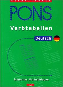 PONS Verbtabellen, Deutsch