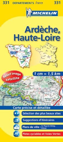 Ardeche Haute Loire 11331 Carte 039 Local 039 France Michelin Kaart Kaarten Cartes Michelin Von Collectif Michelin